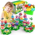 thumbnail image 1 of Juguete de construcción YEEBAY Flower Garden para niñas de 3 a 7 años, 148 unidades, 1 of 7