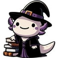 thumbnail image 2 of CafePress - Axolotl Witch Cute Halloween - Large Zipper Toiletry Pouch, 12.5"x8.5", 2 of 6
