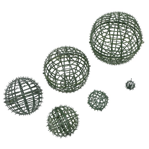 CRILSTYLEO 6Ud Jaulas Soporte De Plantas Para Exterior Con Reutilizable Y Fácil Instalación