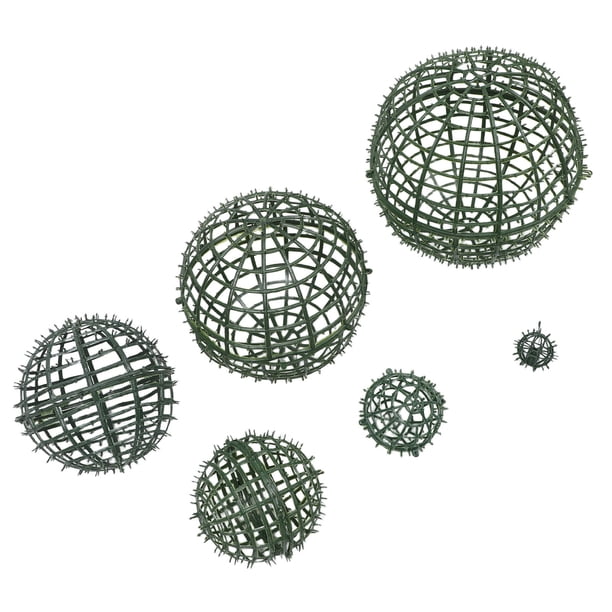 CRILSTYLEO 6Ud Jaulas Soporte De Plantas Para Exterior Con Reutilizable Y Fácil Instalación
