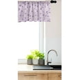 thumbnail image 2 of Ambesonne Lilac Valance Pack of 2, Flowery Spring Twigs, 42"X12", Multicolor, 2 of 3