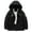 Black, variant on Boys and Girls Children's Ski Suits Snow Suits Winter Plus Velvet Warm Windproof Outdoor Sports Snow Suits Hooded Snowsuit Toddler Ski Jacket Pants Set(8,Pink)