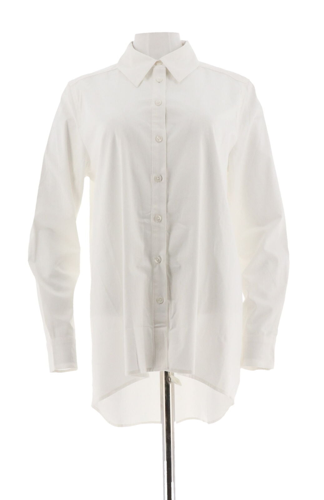 Susan Graver - Susan Graver Stretch Cotton Button Shirt Placket A269218 ...
