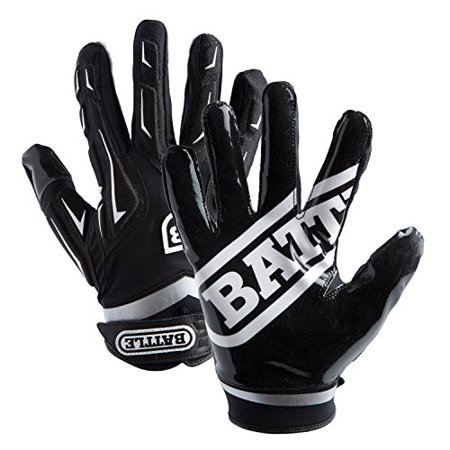 Battle Youth Hybrid Gloves, Black, Large