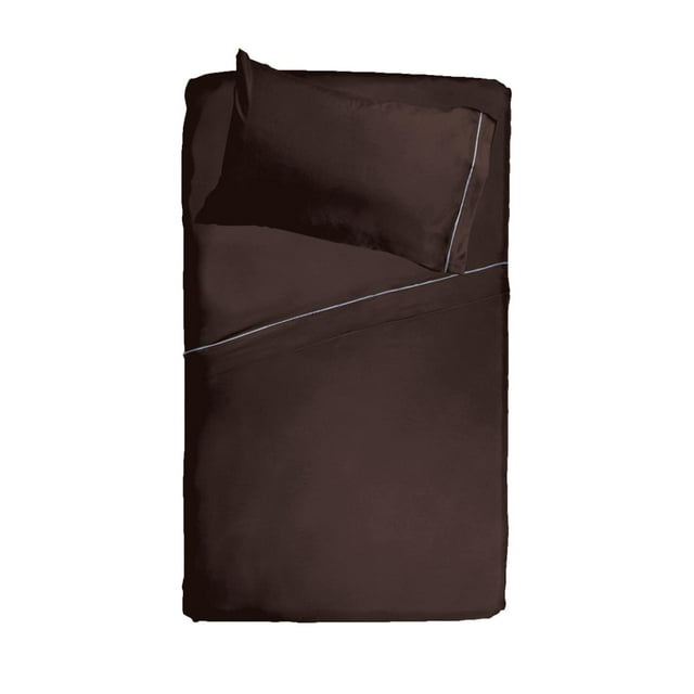 Juego de Sábanas Chocolate Individual Jenin Home Jenin Home Fashion S0152