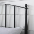 thumbnail image 5 of Crosley Furniture Whitney Full Queen Metal Spindle Headboard in Black, 5 of 5