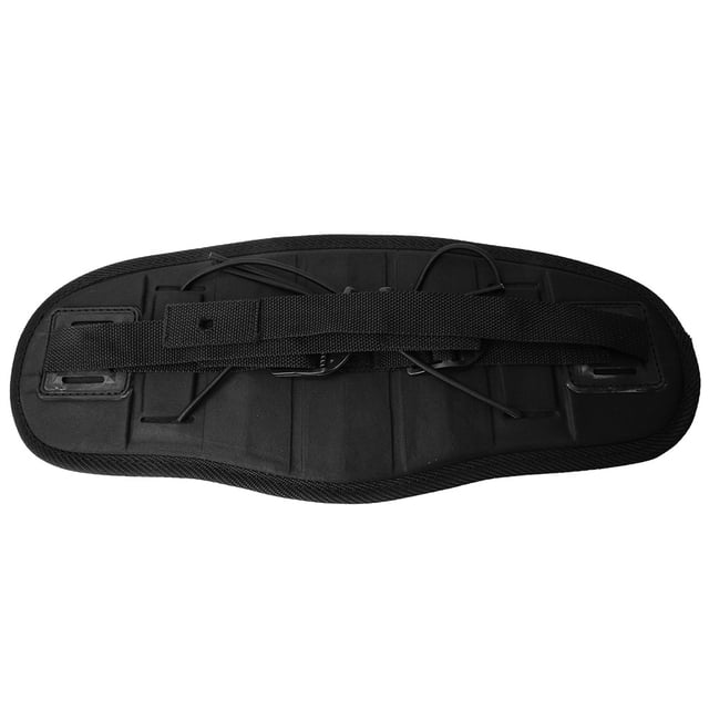 Asiento de canoa antideslizante ajustable para Kayak, respaldo, almohadilla cómoda, color negro