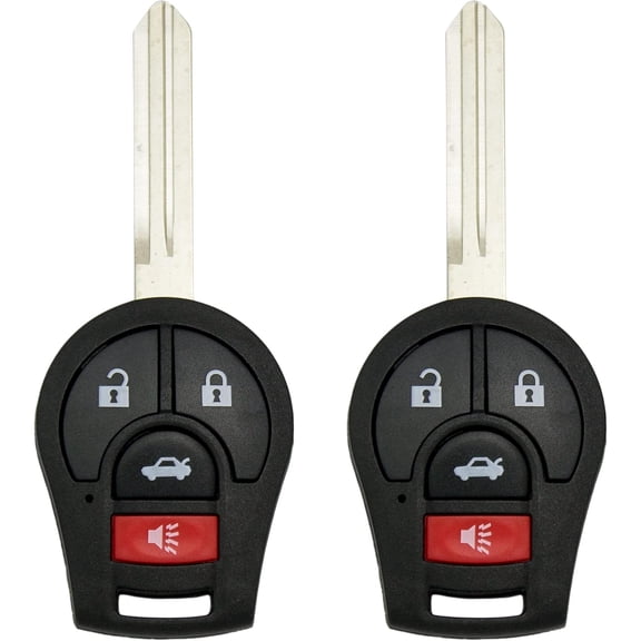 Replacement for New Keyless Entry Remote Car Key for Nissan Sentra Vehicles That Use CWTWB1U816 (2 Pack)