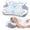 Grey, variant on MOONORAH Cervical Pillow for Neck Pain Relief, Adjustable Support Side Sleeping Pillow with Cooling Pillowcase, Bed Pillow for Supine and Stomach Sleepers, Gray