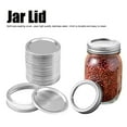 thumbnail image 3 of Jar Sealing Lid,Stainless Steel SplitType Mini Glass Jar Lids Jar Container Lid Crafted with Care, 3 of 14