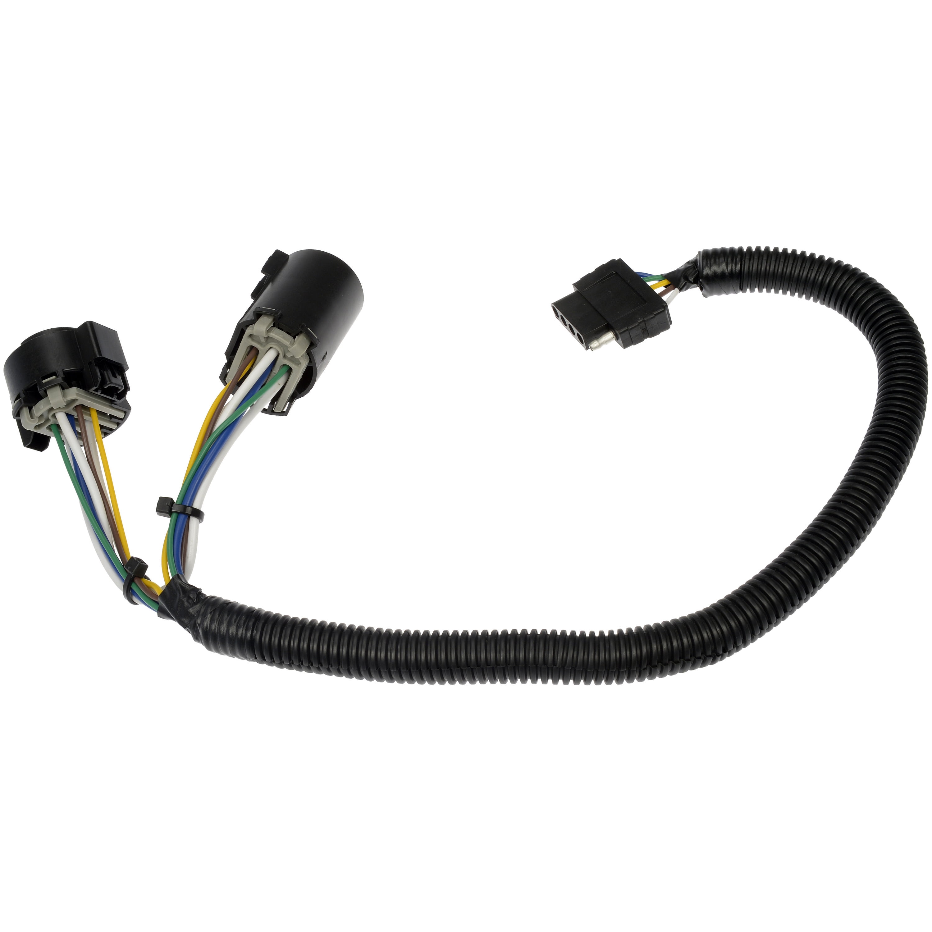 Dorman 14767 OE Vehicle Side Tow Connector To 5-Flat Trailer Side Adapter
