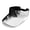Black White Ink Splatter, variant on Sun Visor Cap With Peacock Feather Pattern, Sports Visor Hat for Outdoor Summer Activities and Golf