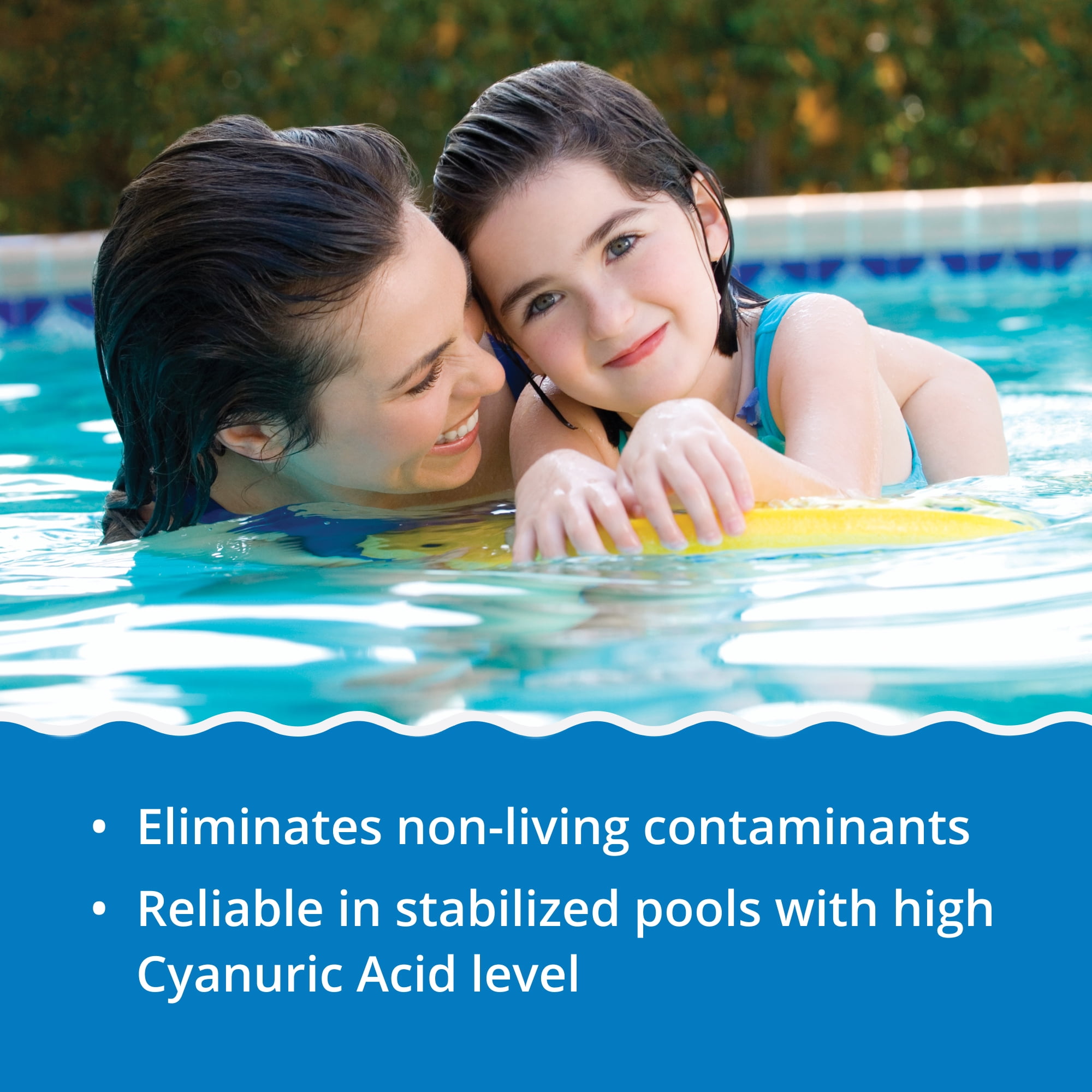 In The Swim Quick Clear Green - Turn Your Pool Water From Green and Cloudy To Sparkling Blue - 4 Pound 62006