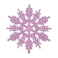 thumbnail image 1 of 24 piezas Copo de nieve Decoración navideña Decoraciones para árboles de Navidad Lugar Programa Colgante (5 cm) Wmkox8yii fhajkh5657, 1 of 1