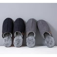 thumbnail image 5 of Roxoni Men's Soft Warm Inner Furr Comfort House Slipper, 5 of 5