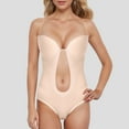 thumbnail image 3 of Shapewear for Women Plus Size Backless Built in Bra Body Shaper Seamless with Open Crotch, 3 of 5