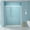 Brushed Silver#7, variant on Shower Door Shower Door 60" W x 72"H Single Sliding Bypass Shower Enclosure, 1/4 in. (6mm), Brushed Silver,Glass Shower Door