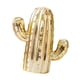 thumbnail image 3 of Alcancía de cactus, escultura de porcelana para ahorrar dinero, ideal para oficina y sala de estar. Oro, 3 of 9