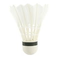 thumbnail image 2 of 12pcs Feather Badminton Ball,Shuttlecocks Goose with Great Stability and Durability, High Speed Badminton Balls for Indoor Outdoor Game, 2 of 10