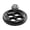 Black, variant on Primegos 4-Hole Metal Fidget Spinner, Zinc Alloy Spinning Top for Stress Relief, Pocket Size Fingertip Gyro Office Desk Toy for Adults