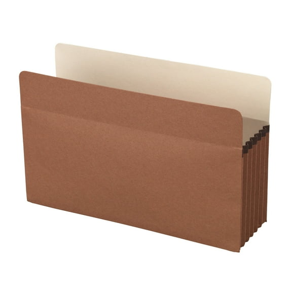 Office Depot Standard File Pocket, 5 1/4in. Expansion, Legal Size, Brown, OM01414