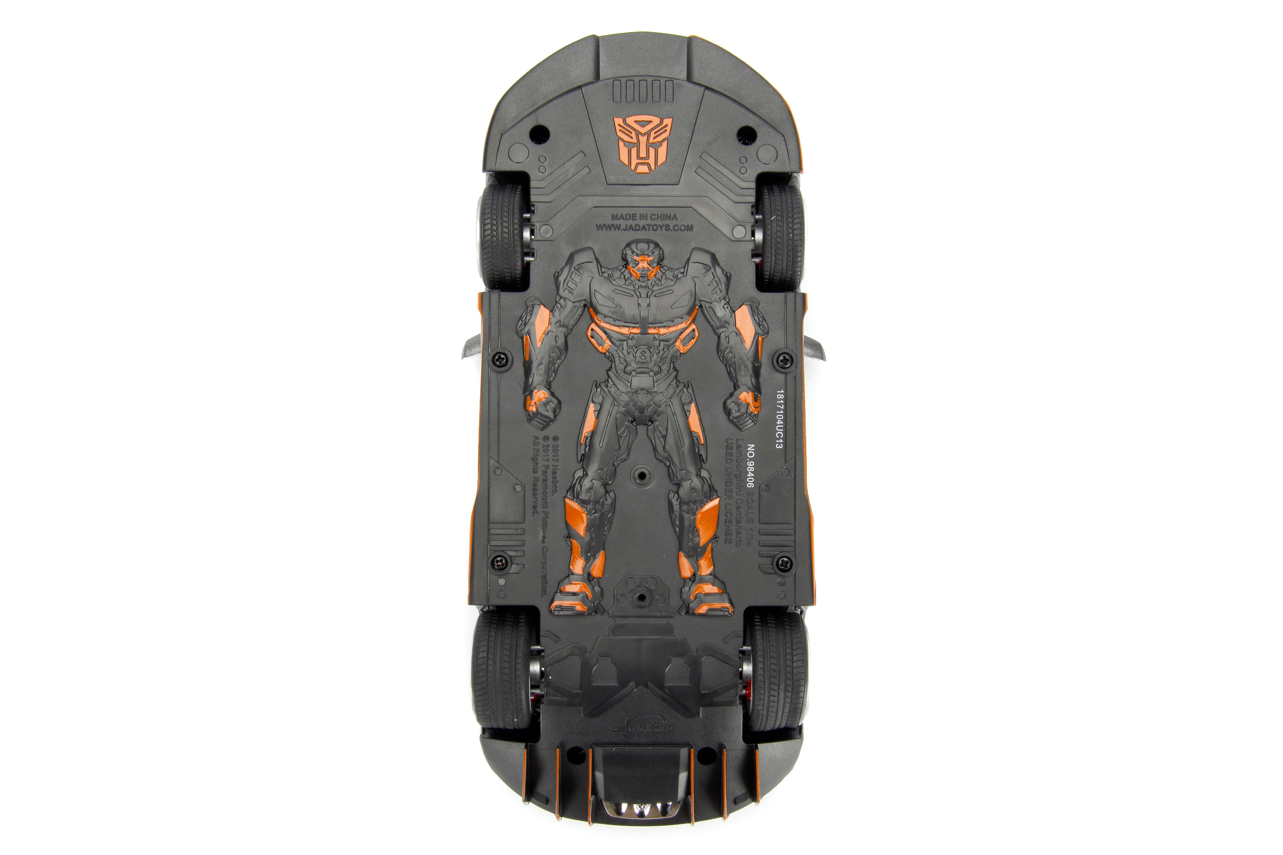 Transformers Hollywood Rides 1:24 Transformers 5 Lamborghini Centenario Car Play Vehicle With Coin