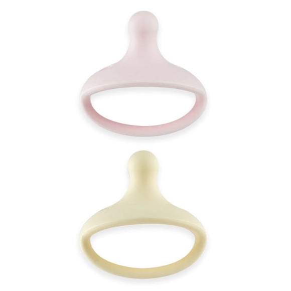 Kids Heroes Chupones para Bebe 3 a 36 Meses de Una Sola Pieza de Silicona Suave, Segura y Libre de BPA, Paquete de 2