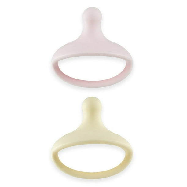 Kids Heroes Chupones para Bebe 3 a 36 Meses de Una Sola Pieza de Silicona Suave, Segura y Libre de BPA, Paquete de 2