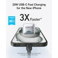 thumbnail image 4 of Anker USB C Charger Block 20W (Nano Pro), PIQ 3.0 Compact Fast Charger, 4 of 5