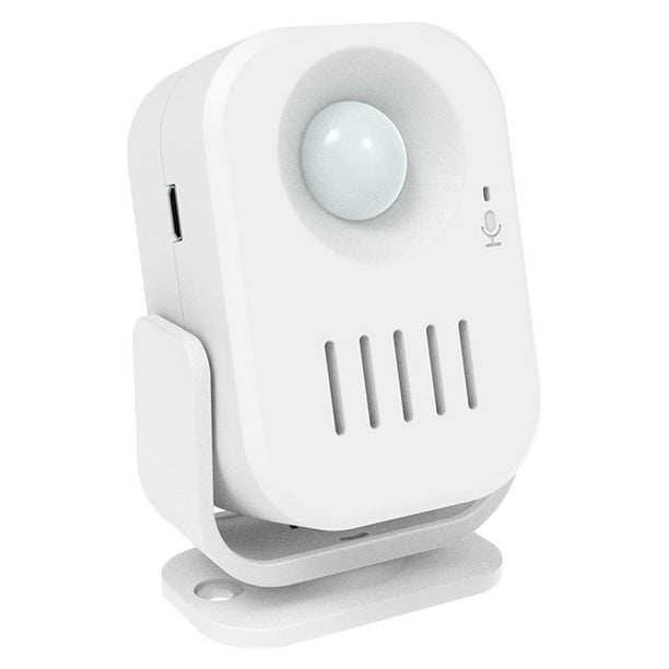 de Sensor de movimiento, timbre de bienvenida inteligente, timbre de bienvenida, campanas de para oficina, , , Sunnimix timbre de la puerta de alarma