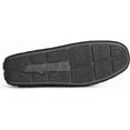 thumbnail image 3 of Floafers Men's, Country Club Driver Faux Suede, Black Vegan Suede, 10, Medium, 3 of 5