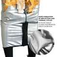 thumbnail image 3 of Sauna Leggings for Women Sweat Pants High Waist Compression Slimming Hot Workout Training Body Shaper, 3 of 12