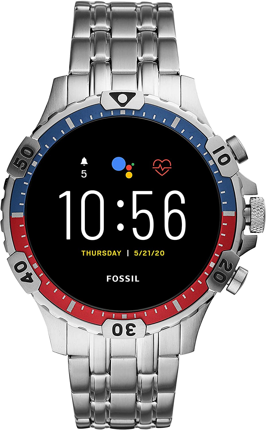 fossil touch screen watches