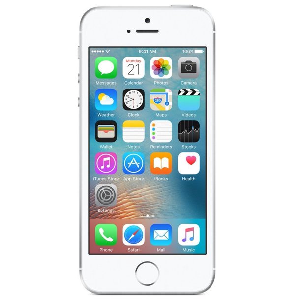 Restored Apple iPhone SE 32GB Silver GSM Unlocked (Refurbished