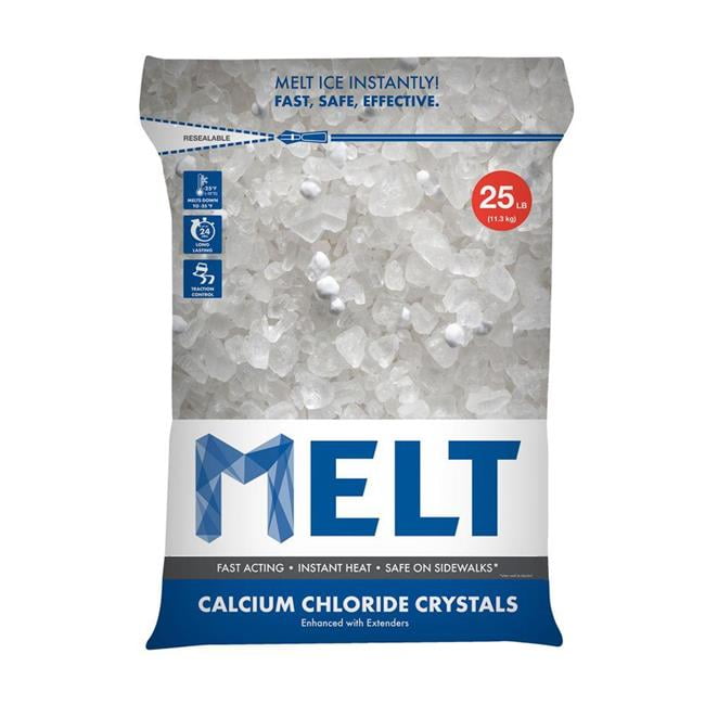 Bagged F 10 lb 27 deg Magnesium Chloride flakes  Ice Melt 