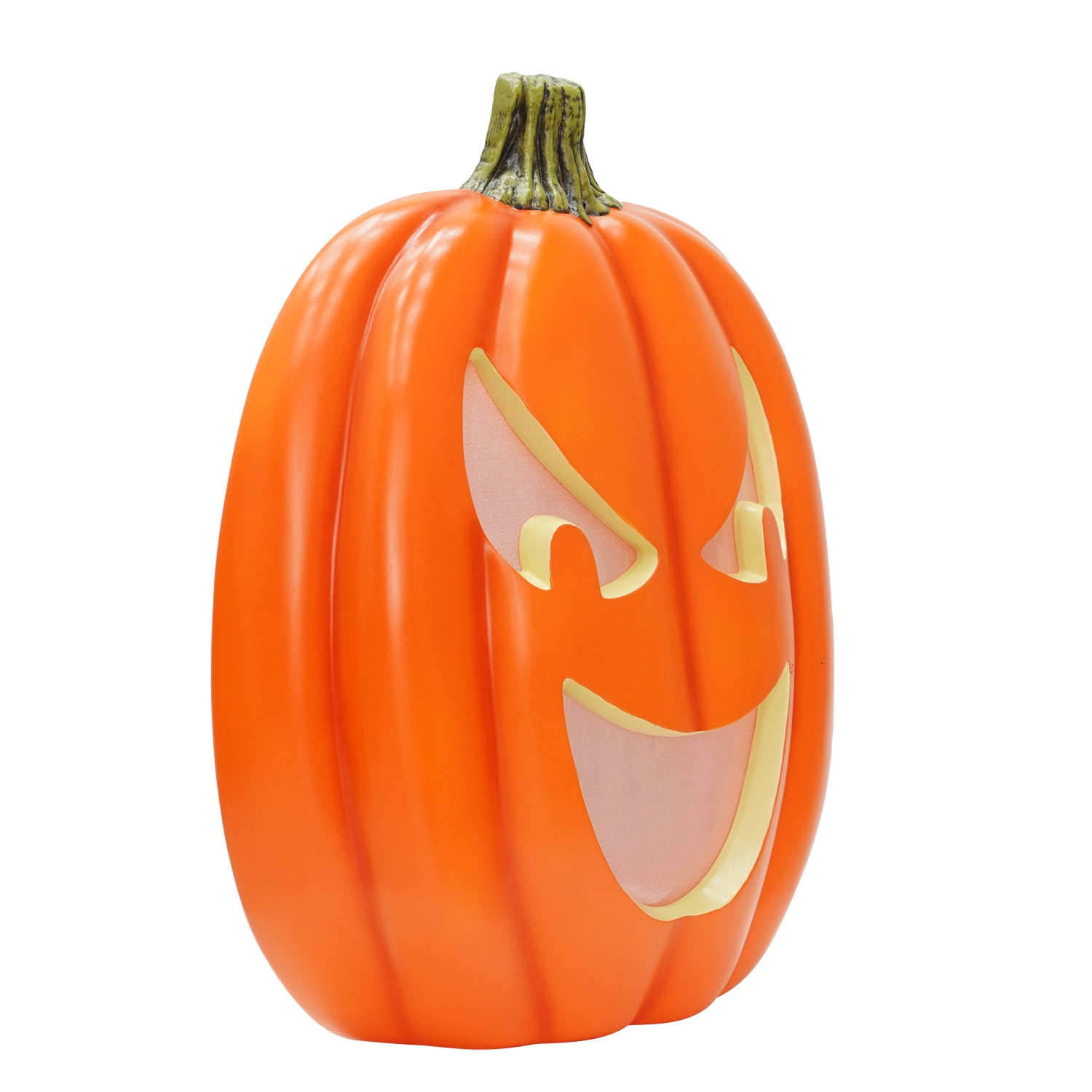 Light Activated Jack-o'-Lantern Decoration, Orange, 22", Halloween by Way To Celebrate