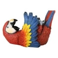 thumbnail image 6 of Red Scarlet Macaw Parrot Wine Bottle And Salt Pepper Shakers Holder Figurine Set, 6 of 9