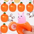 thumbnail image 2 of Easter Basket Essentials, Pop Up Carrot Bunny, Handmade Easter Rabbit, Squishes Carrot Rabbit Funny Novelty Toy, Easter Carrot Rabbit Squeeze Toys, Pop Up Toy for Easter Basket Stuffers, 2 of 6