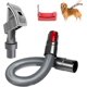 thumbnail image 1 of brosse Aspirante Pour Chien Pour Dyson V7 V6 Brosse Aspirateur Chien Pour Dyson, Brosse Poils D'animaux, Brosse Poils Chien Avec Extension Tuyau, 1 of 5