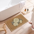 thumbnail image 4 of Exquisite Rose Pattern Floor Mat, Decorative Indoor Doormat, Easter Door Mat, Non-Slip Soft Area Rug for Entryway Bedroom Bathroom Living Room Home Decor, 31.5*20in, C, 4 of 8