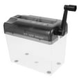 thumbnail image 5 of LOLIPPYY 1Pcs Stainless Steel Mini Paper Shredder For Household Small Shredding Tasks With Transparent Dust Box, 5 of 5