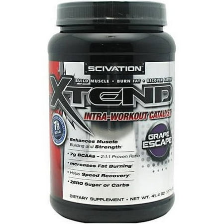 Scivation Xtend Intra-Workout Catalyst, Grape Escape, 90 SRV