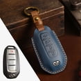 thumbnail image 1 of Car Key Fob Cover Case Protector For Infiniti Car Key Case Fob Cover Leather Full Wrap, 1 of 24