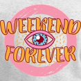 thumbnail image 3 of CafePress - Retro 80S Weekend Forever Long Sleeve T Shirt - Women's Long Sleeve Graphic Casual T-Shirt, 3 of 4