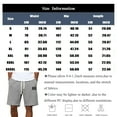 thumbnail image 3 of Zimjoy Men's Waffle Shorts Basic Lightweight Sweat Shorts Men Drawstring Elastic Waist Casual Short Summer Short, Khaki L, 3 of 6