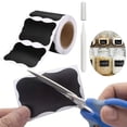 thumbnail image 2 of 150Pcs Reusable Chalkboard Labels Stickers,Removable Adhesive Labels with White Chalk Markers for Kitchen Storage Jam Jars Canning & Stationery,Not Inclue Black Labels Stickers, 2 of 7