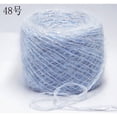thumbnail image 1 of Zhuge Hilo suave y brillante de 100 g: hilo multicolor para tejer, crochet, tejer a ganchillo, hilo de paisajes, hilo multicolor para tejer, azul claro, 1 of 3