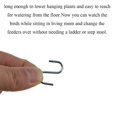 thumbnail image 3 of Metal 1 Inch Mini S Hanging Wire Hook Connector Opened End Hold in Place Save Space Keep Jewelry in Order Neat Display for Light Key Ring Chain Tag Card Dog Collar 100PCS, 3 of 5