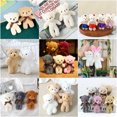 thumbnail image 2 of Mini osito de peluche, bolsa de muñeca de juguete para bebé, colgante para niños, muñeca bonita, regalo de fiesta de boda, 11-12cm zhangyuxiang unisex, 2 of 2