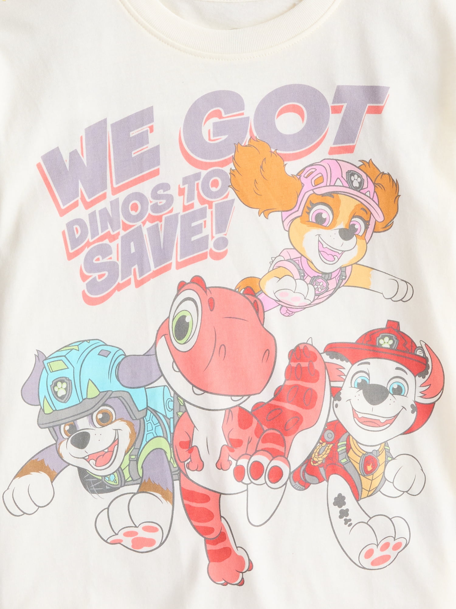 Paw Patrol Toddler Boys Graphic Crewneck Tee with Short Sleeves, Sizes 12M-5T